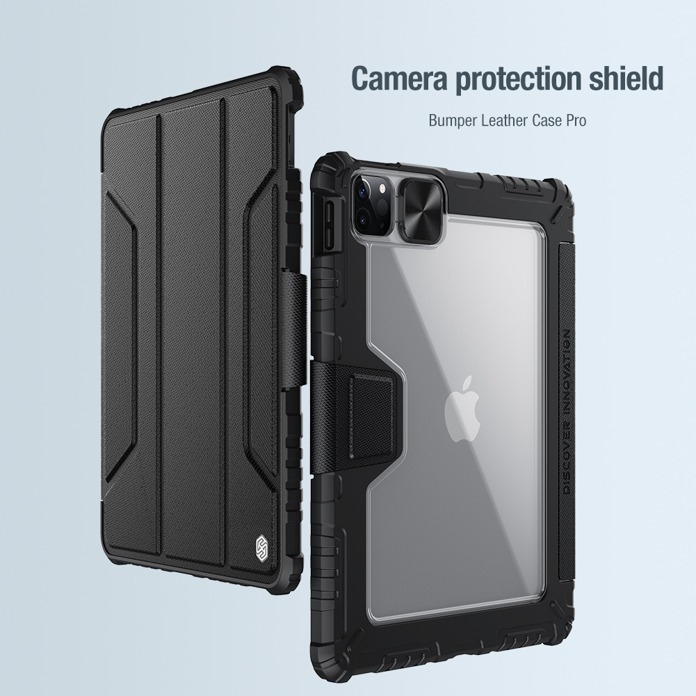 iPad Air 11 2025 - NILLKIN Bumper Pro Case Black — estuche (foto 3 de 3)