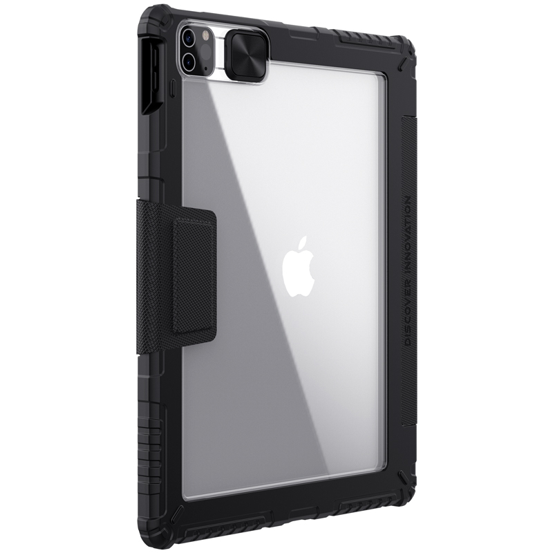 iPad Air 13 2025 - NILLKIN Bumper Pro Case Black — estuche (foto 3 de 4)