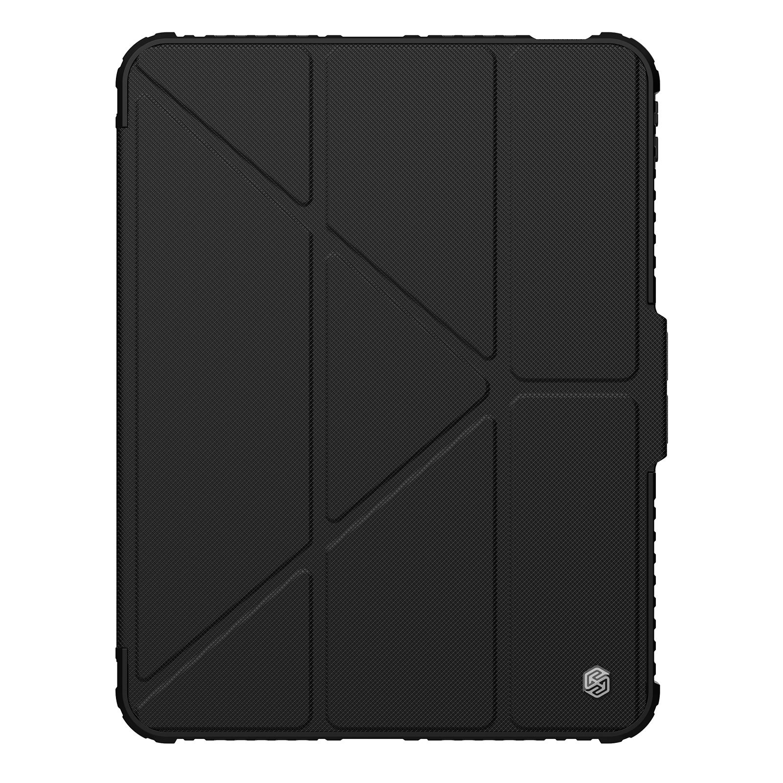 iPad Pro 11 2025 - NILLKIN Bumper Pro Case Multi Angle Black — estuche (foto 3 de 4)