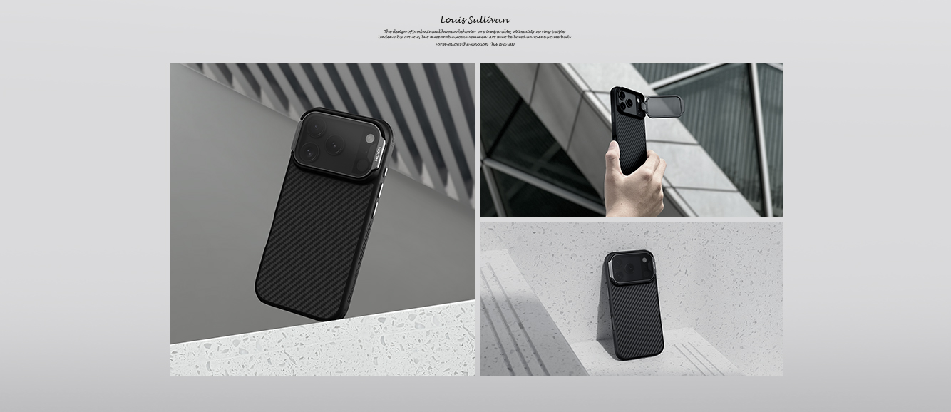 iPhone 17 Pro - NILLKIN CarboProp Magnetic Case Transparent Lens Black — estuche (foto 4 de 5)