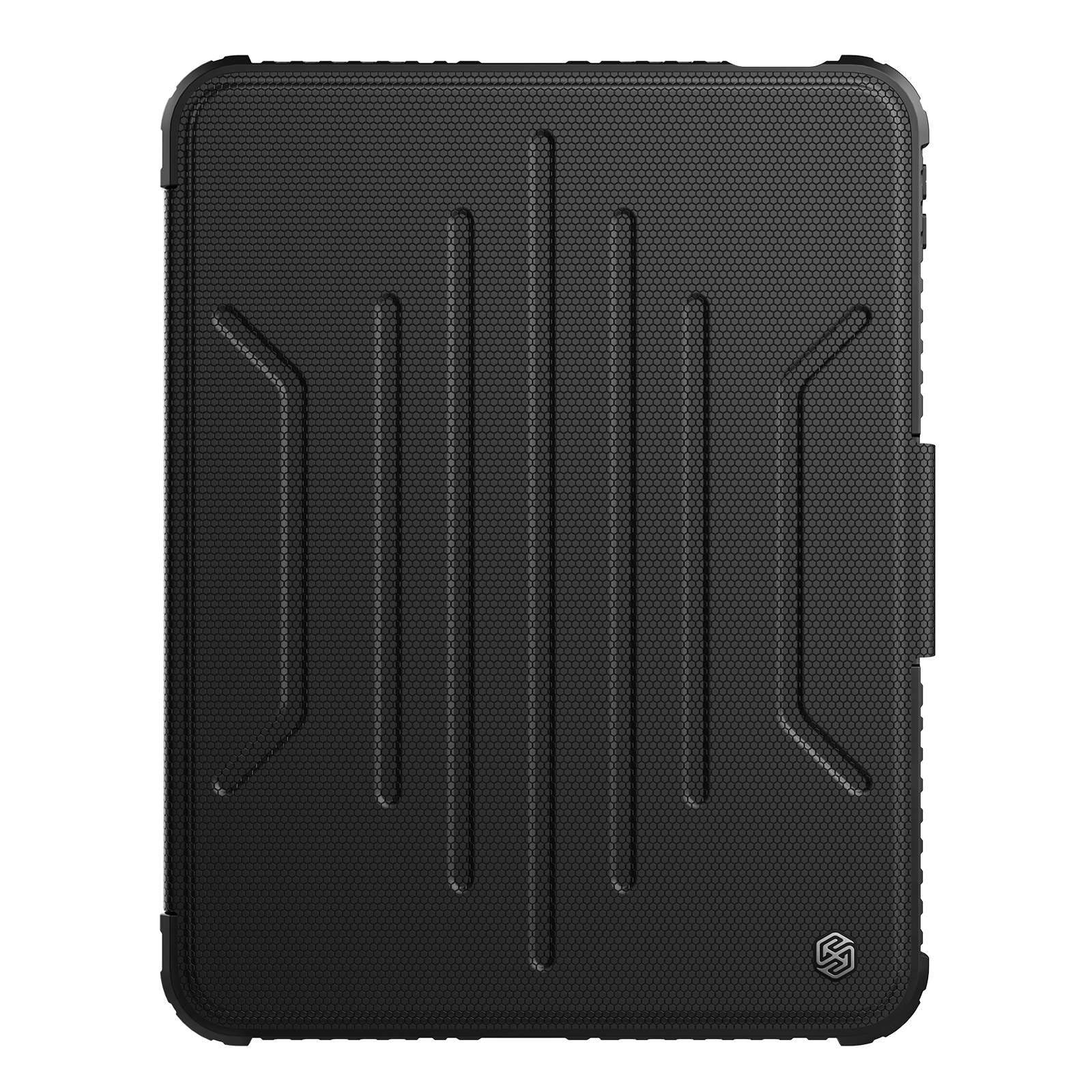 iPad 11 (A16) 2025 - NILLKIN Bumper SnapSafe Case Black — estuche