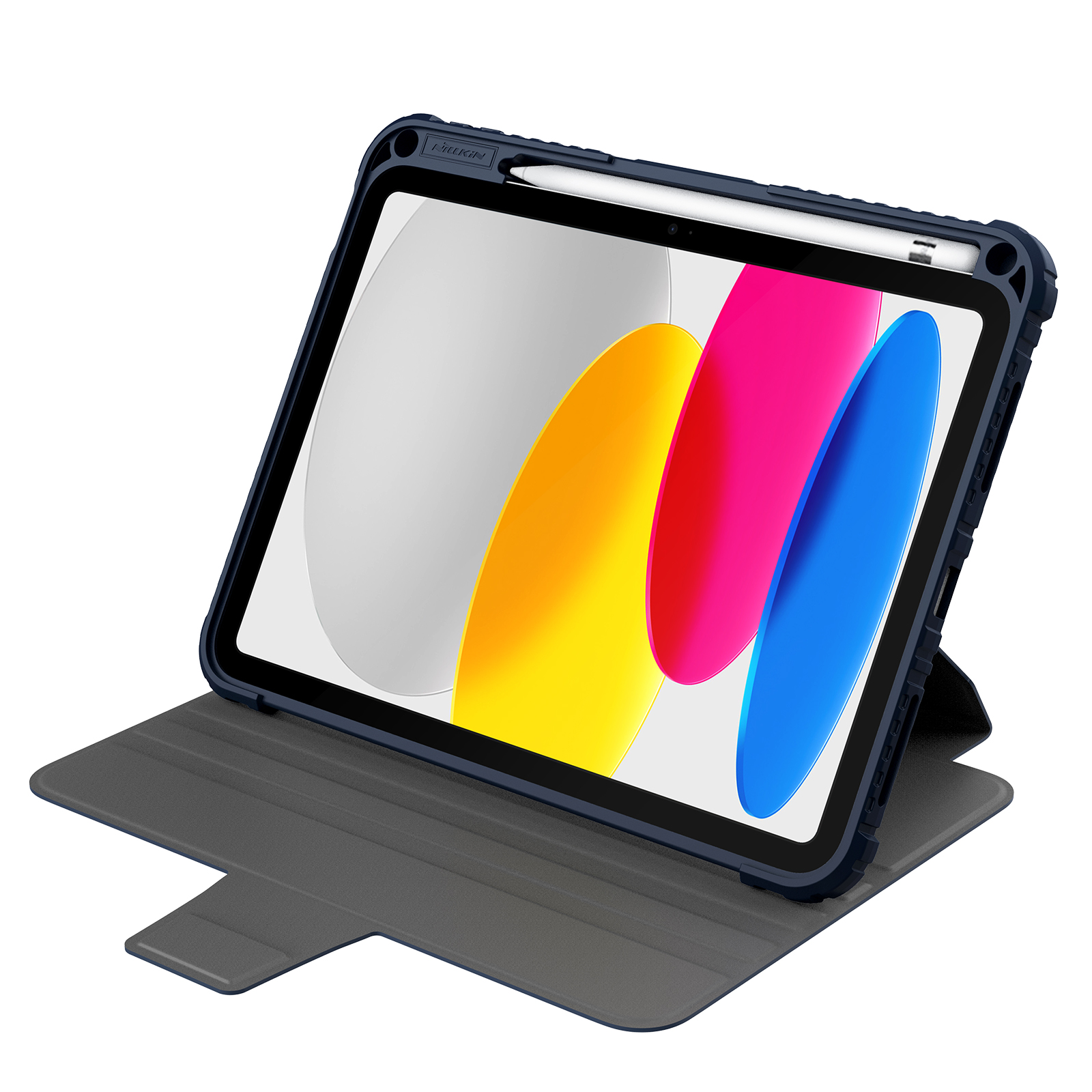iPad 11 (A16) 2025 - NILLKIN Bumper SnapSafe Case Black — estuche (foto 3 de 5)