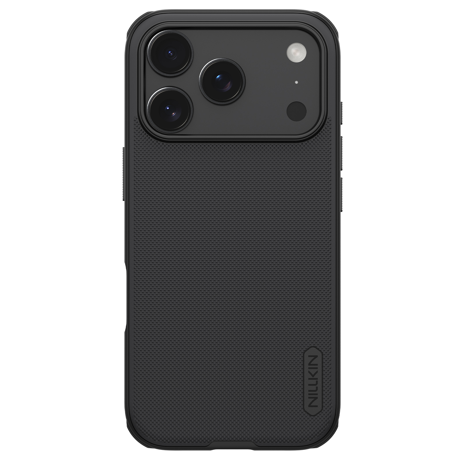 iPhone 17 Pro Max - NILLKIN Super Frosted Shield Pro Magnetic Black — estuche