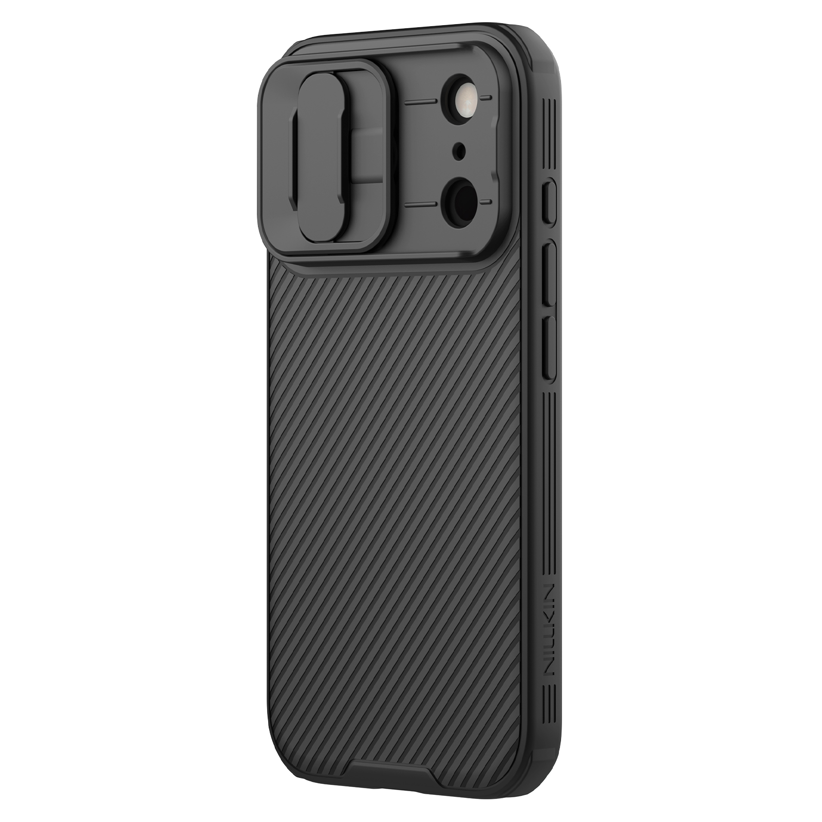 iPhone 17 Pro - NILLKIN CamShield Pro Magnetic Black — estuche (foto 2 de 4)