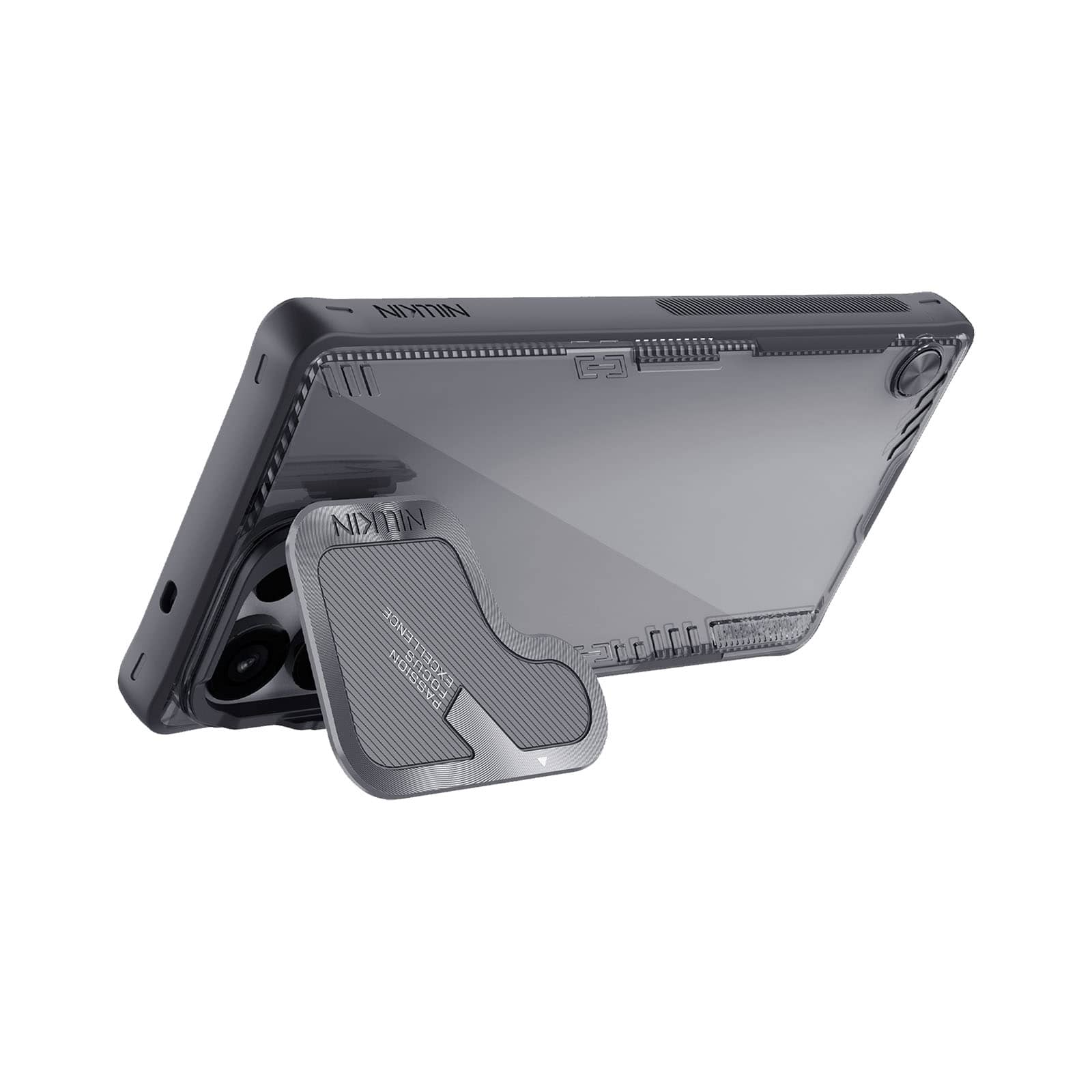 Samsung Galaxy S25 Ultra - NILLKIN Iceblade Prop Case Black — estuche (foto 5 de 5)