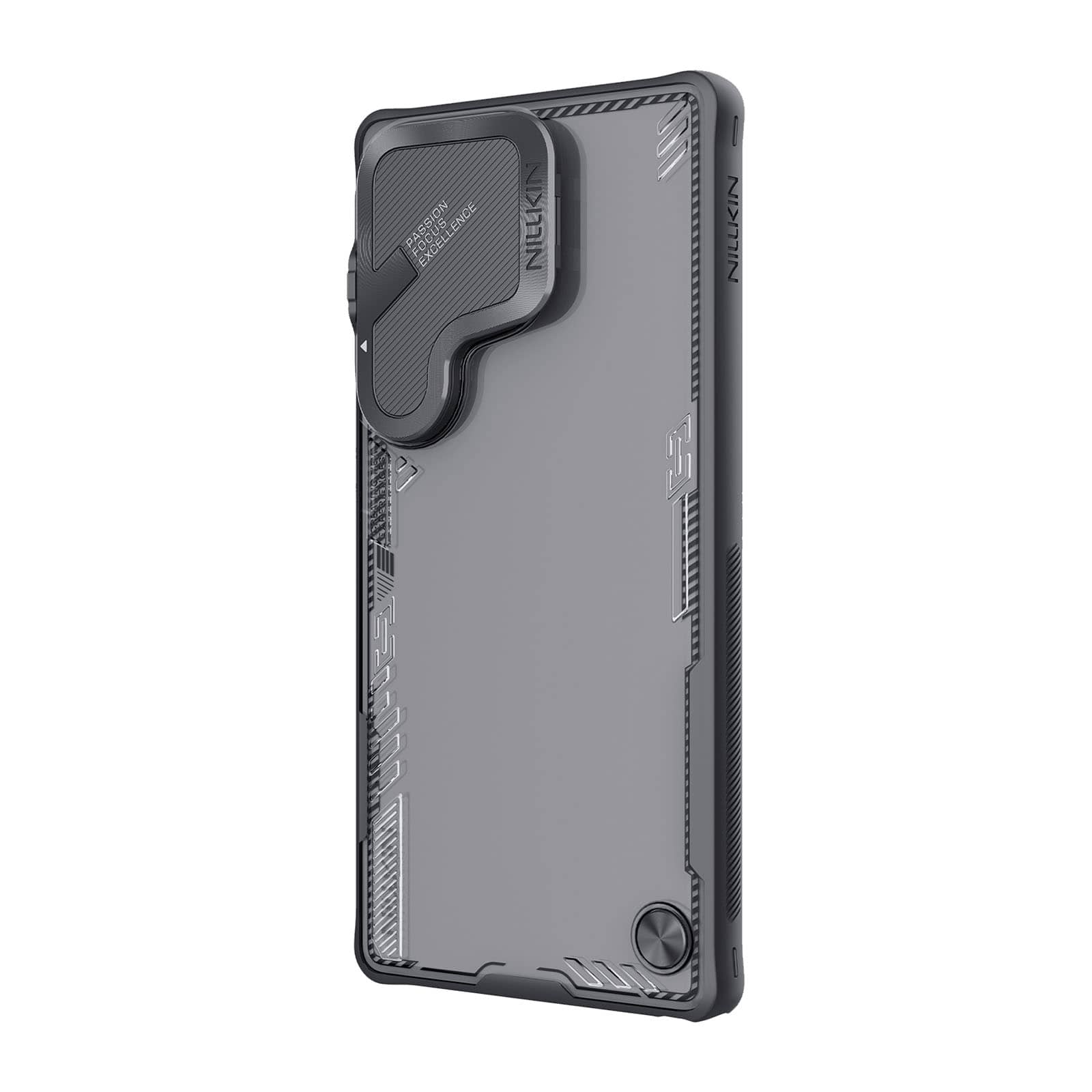 Samsung Galaxy S25 Ultra - NILLKIN Iceblade Prop Case Black — estuche (foto 2 de 5)