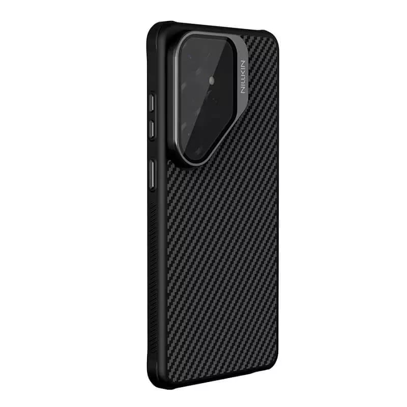 Samsung Galaxy S26 Ultra - NILLKIN CarboProp Magnetic Case Transparent Lens Black — estuche (foto 4 de 5)
