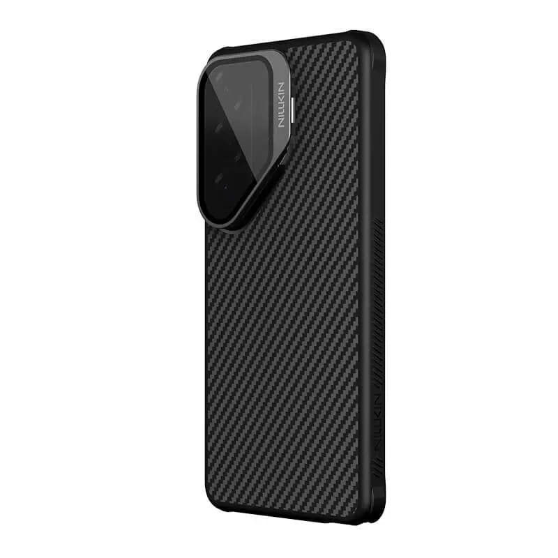 Samsung Galaxy S26 Ultra - NILLKIN CarboProp Magnetic Case Transparent Lens Black — estuche (foto 5 de 5)