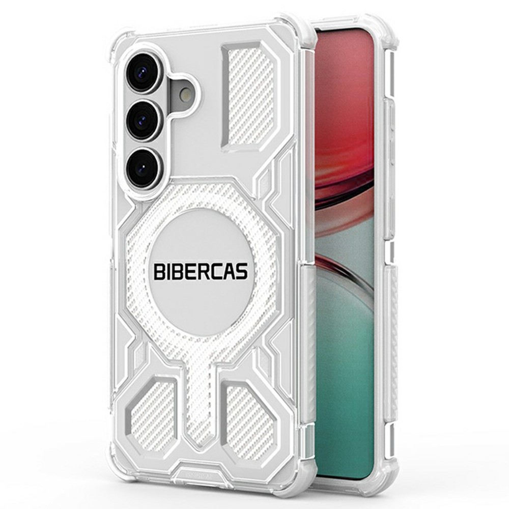 Samsung Galaxy S26 - BIBERCAS Transparent Series Cover Transparent