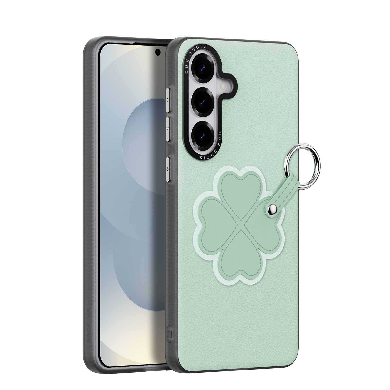 Samsung Galaxy S26 - DUX DUCIS Luvy Series Green Clover — estuche