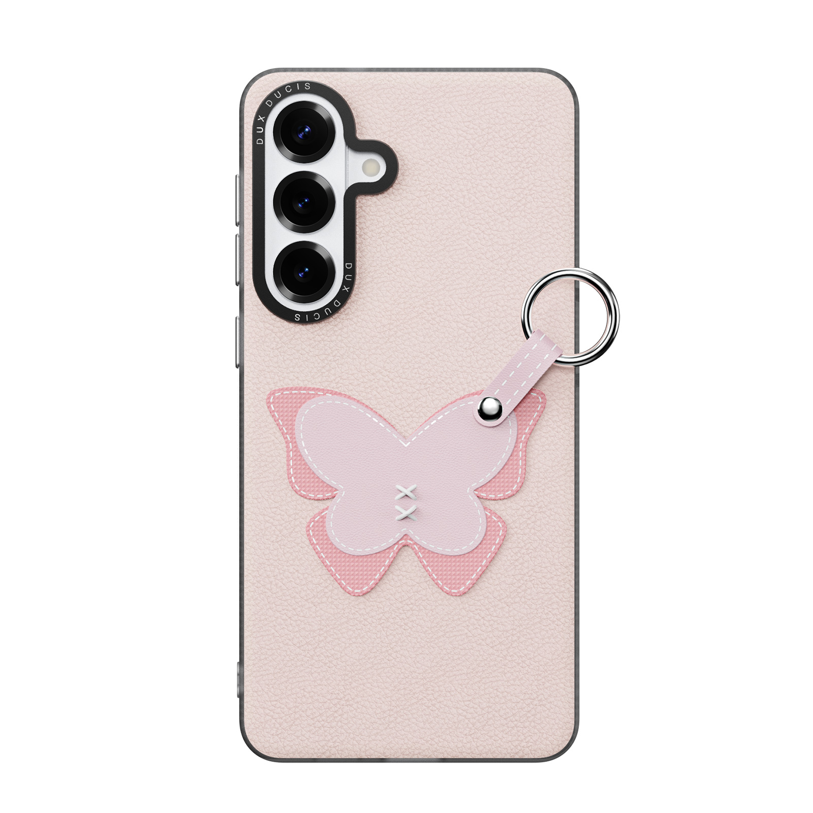 Samsung Galaxy S26 - DUX DUCIS Luvy Series Light Pink Butterfly — estuche (foto 5 de 24)