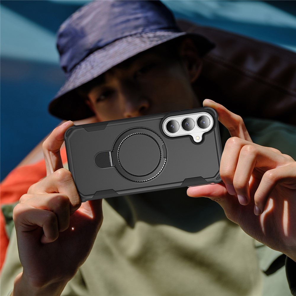 Samsung Galaxy S26 - Shockproof Kickstand Black — estuche (foto 8 de 16)