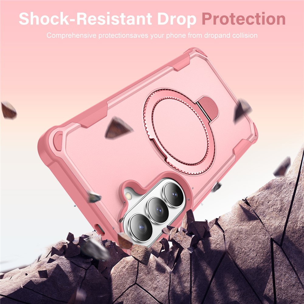Samsung Galaxy S26 - Shockproof Kickstand Pink — estuche (foto 2 de 16)