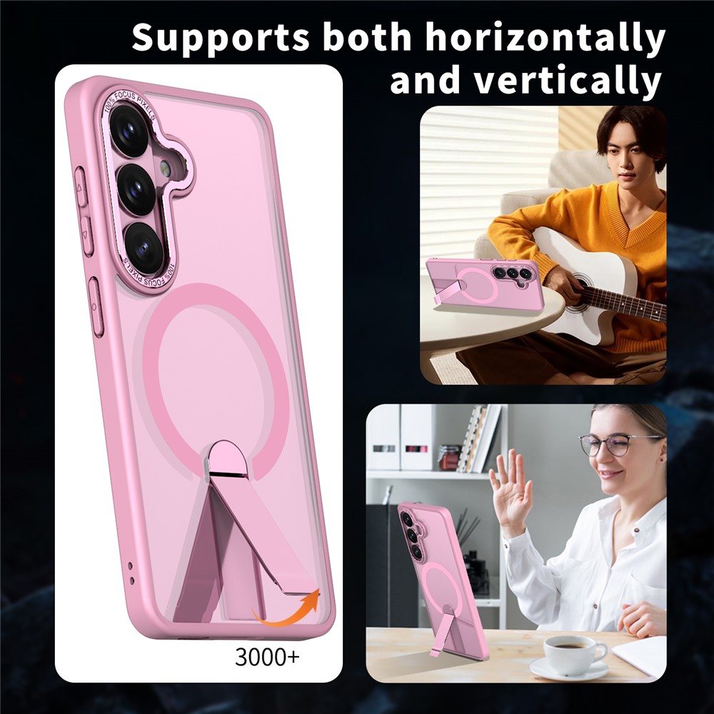Samsung Galaxy S26 - TPU Acrylic Pink — estuche (foto 2 de 12)