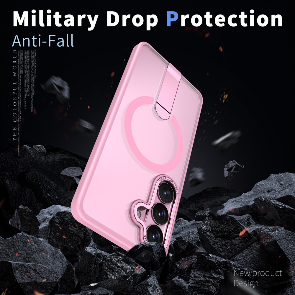 Samsung Galaxy S26 - TPU Acrylic Pink — estuche (foto 4 de 12)