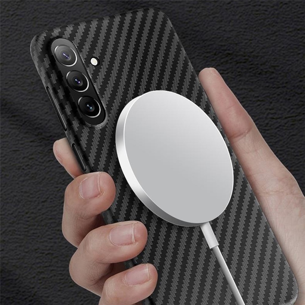 Samsung Galaxy S26 - X-LEVEL Carbon Fiber Texture Black — estuche (foto 4 de 12)
