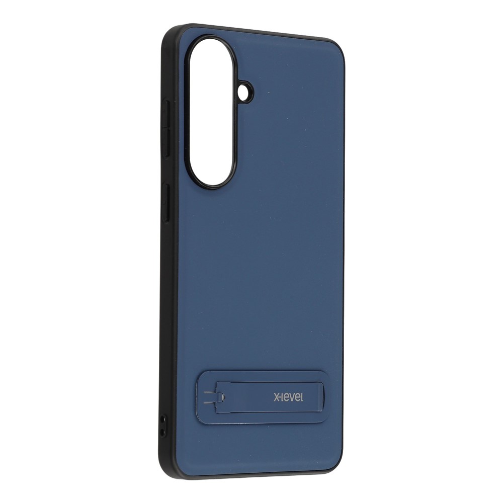 Samsung Galaxy S26 - X-LEVEL Leather Coated Blue — estuche (foto 2 de 12)