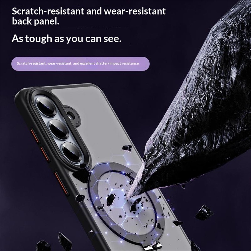 Samsung Galaxy S26 Plus - Acrylic Hidden Magnetic Black — estuche (foto 2 de 10)