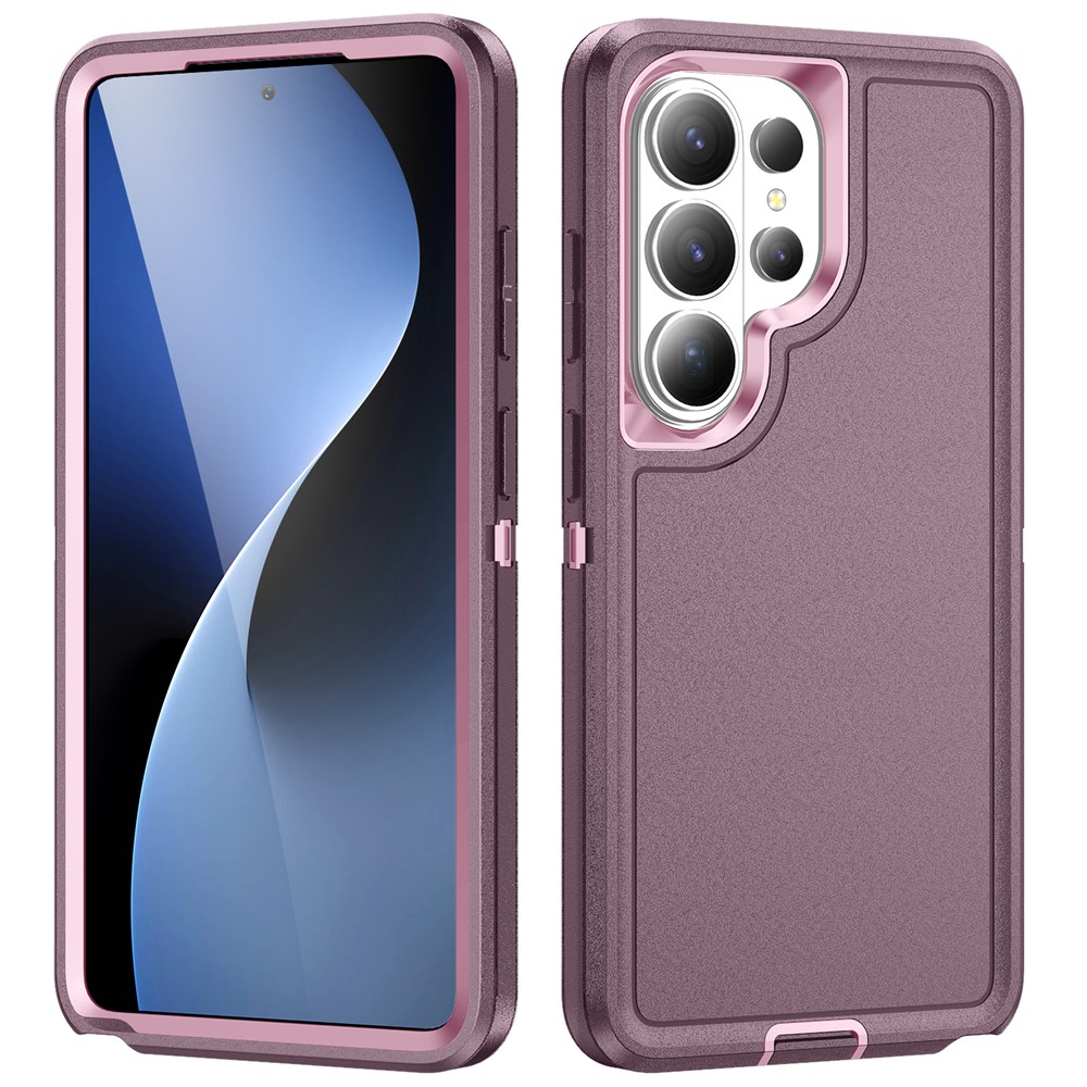 Samsung Galaxy S26 Ultra - Heavy Duty Purple/Pink — estuche