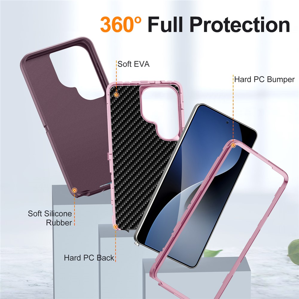 Samsung Galaxy S26 Ultra - Heavy Duty Purple/Pink — estuche (foto 4 de 8)