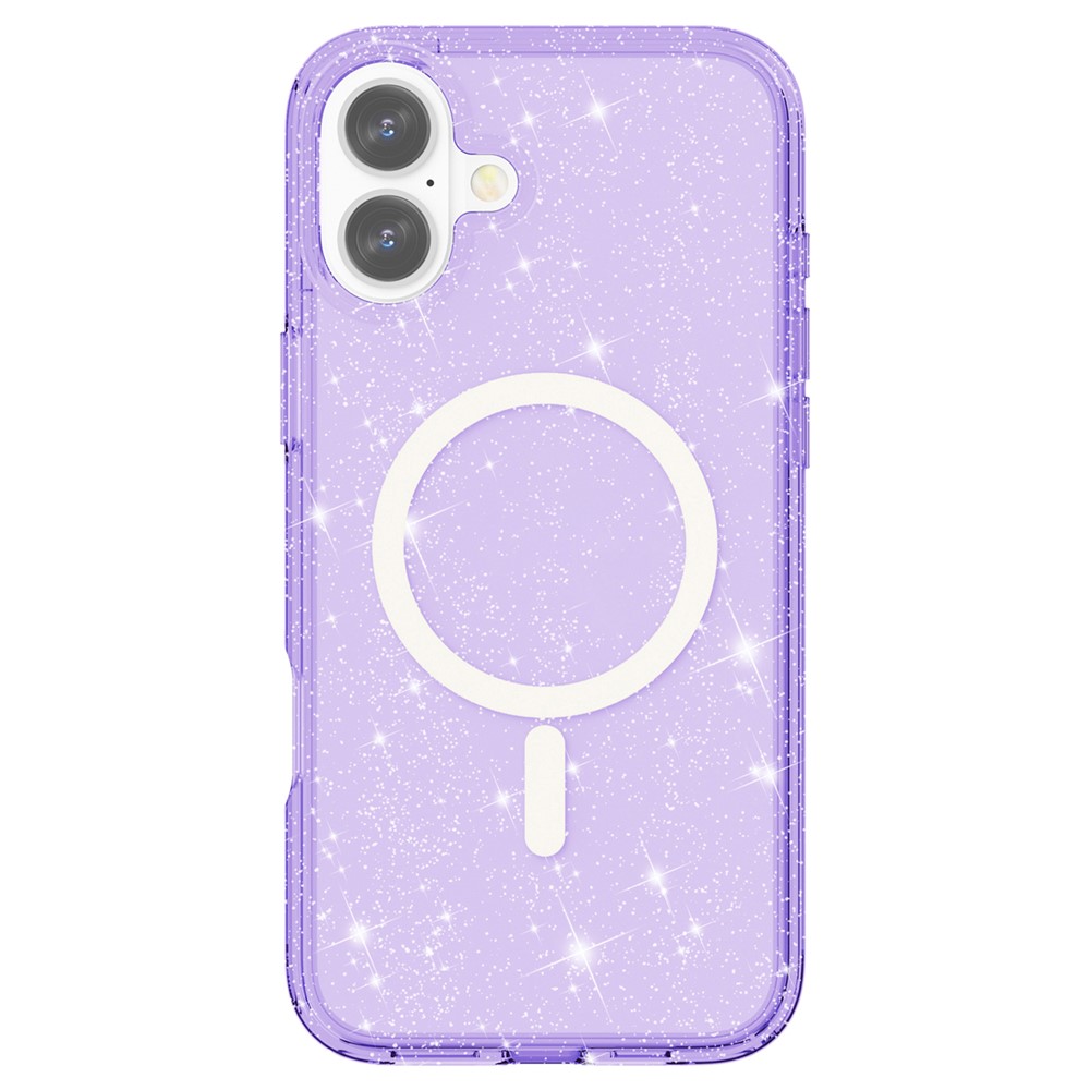 iPhone 16 - Glitter Powder With MagSafe Purple — estuche (foto 2 de 5)