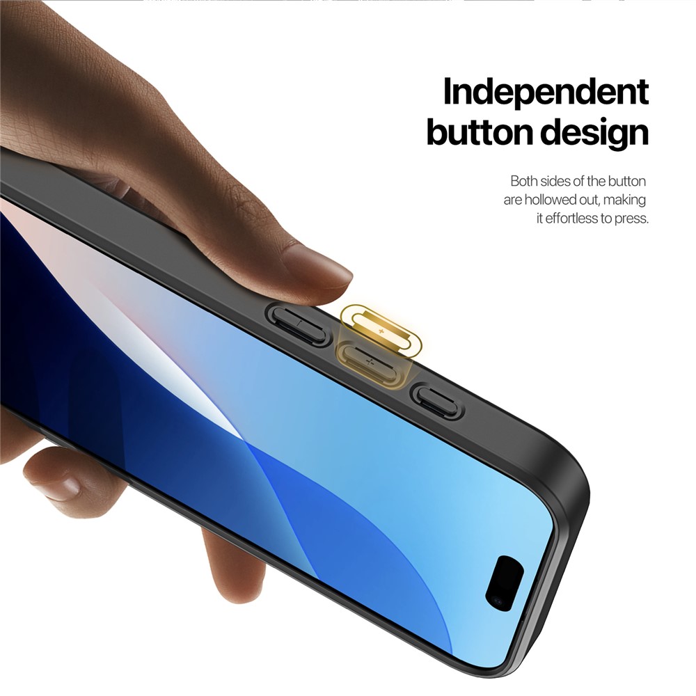 iPhone 16 Pro Max - DUX DUCIS Rafi Series Magnetic Black — estuche (foto 5 de 5)