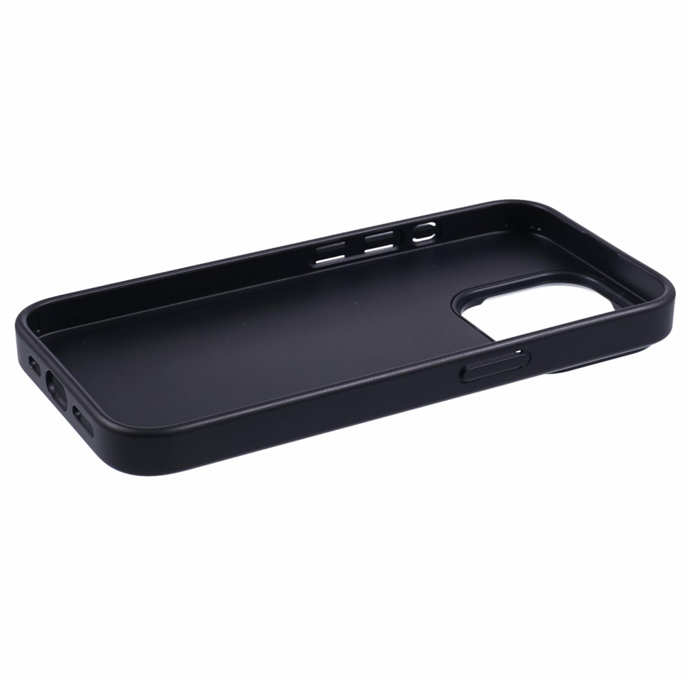 iPhone 15 Pro Max - X-LEVEL Geometric Leather Black — estuche (foto 4 de 5)