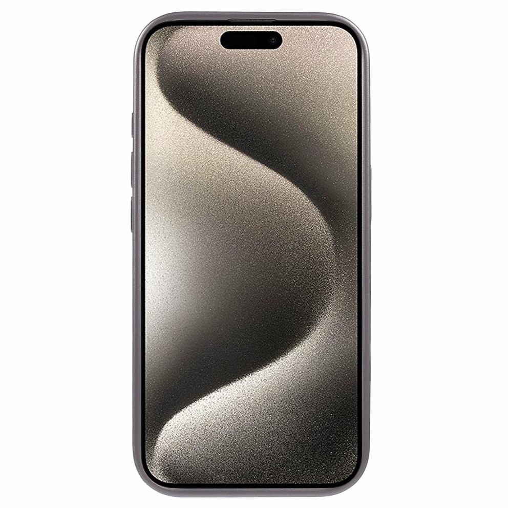 iPhone 16 Pro Max - X-LEVEL Geometric Leather Titanium Grey — estuche (foto 2 de 5)