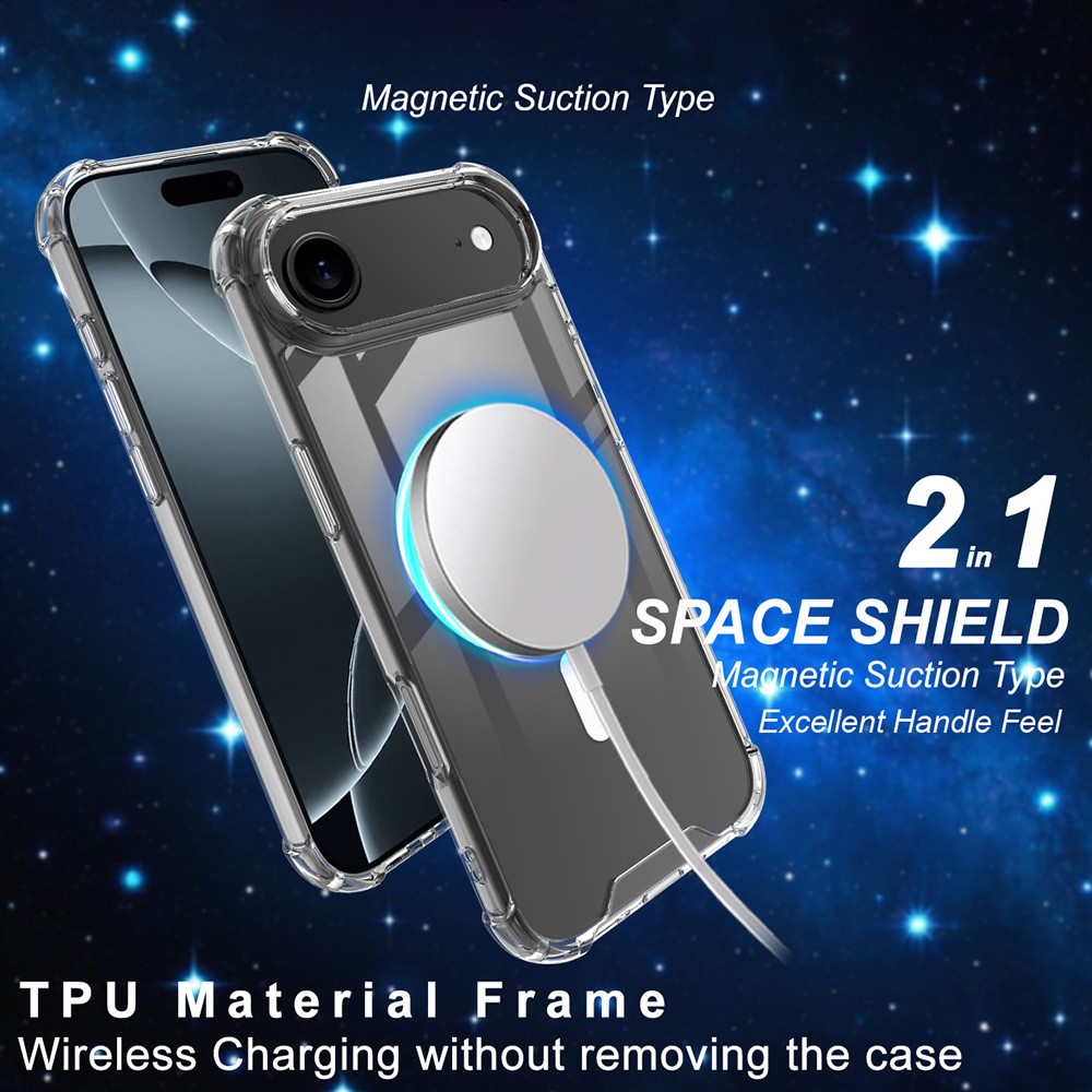 iPhone 17 Air - IMAK Clear Case With MagSafe — estuche (foto 3 de 5)