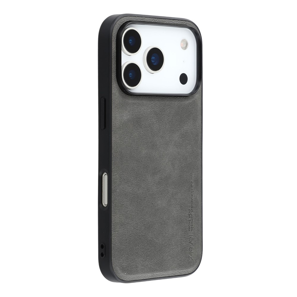 iPhone 17 Pro Max - X-LEVEL Bojue-3 Series Grey — estuche