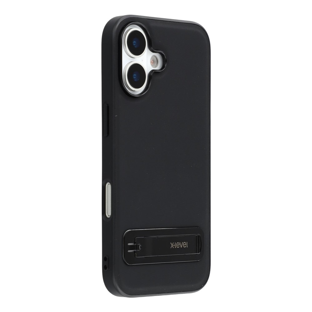 iPhone 17 - X-LEVEL Leather Coated Black — estuche
