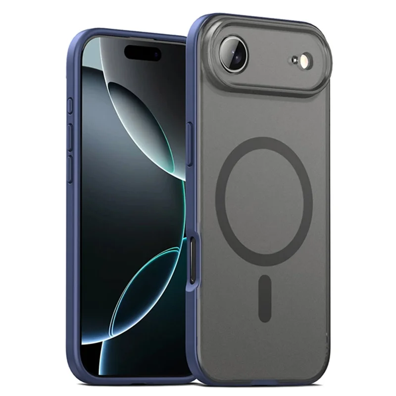 iPhone 17 Air - IPAKY Magnetic Shockproof Blue — estuche