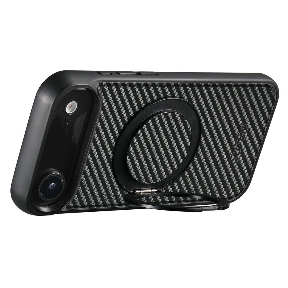 iPhone 17 Air - SUTENI G3 Carbon Fiber Black — estuche (foto 2 de 5)