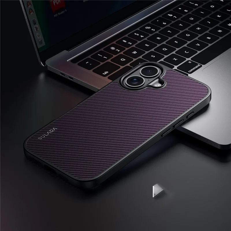 iPhone 17 - SULADA Metal Lens With MagSafe Purple — estuche (foto 3 de 4)