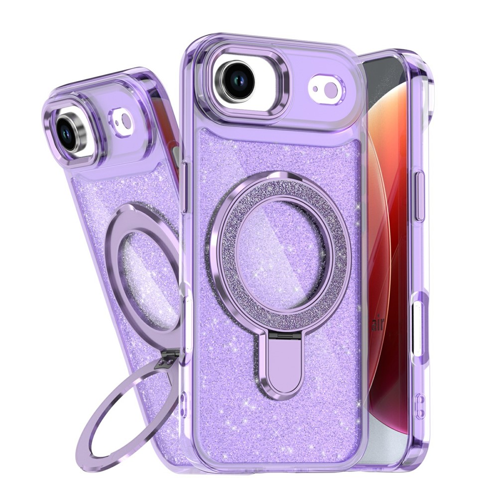 iPhone 17 Air - Kickstand Glitter Purple