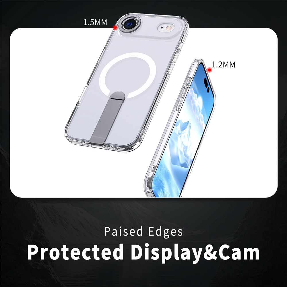 iPhone 17 Air - Acrylic Case With MagSafe Transparent — estuche (foto 4 de 5)
