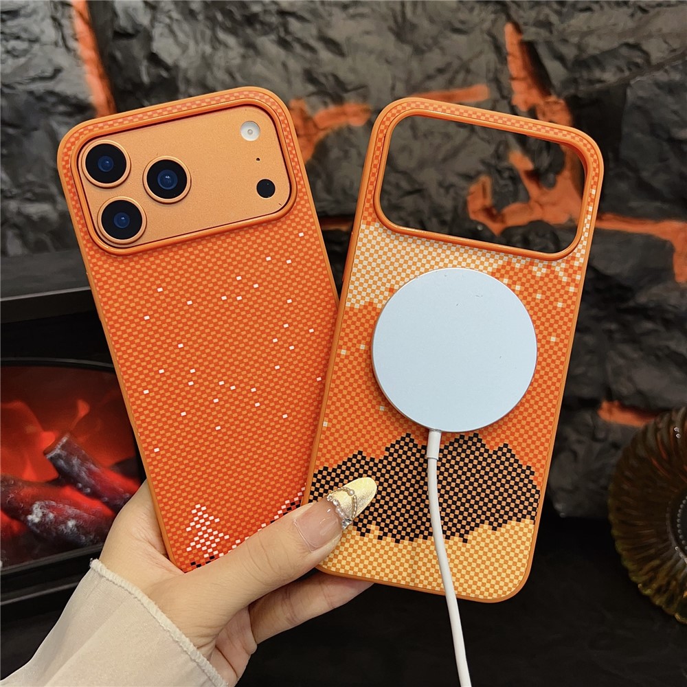 iPhone 17 Pro Max - Orange Synthetic Fiber Milky Way — estuche (foto 4 de 5)