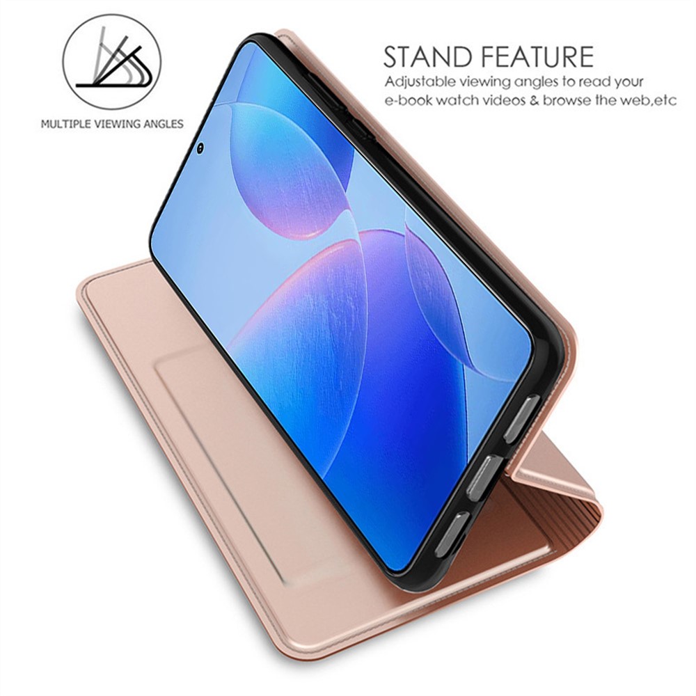 iPhone 17 Air - Leather Wallet Rose Gold — estuche (foto 2 de 5)