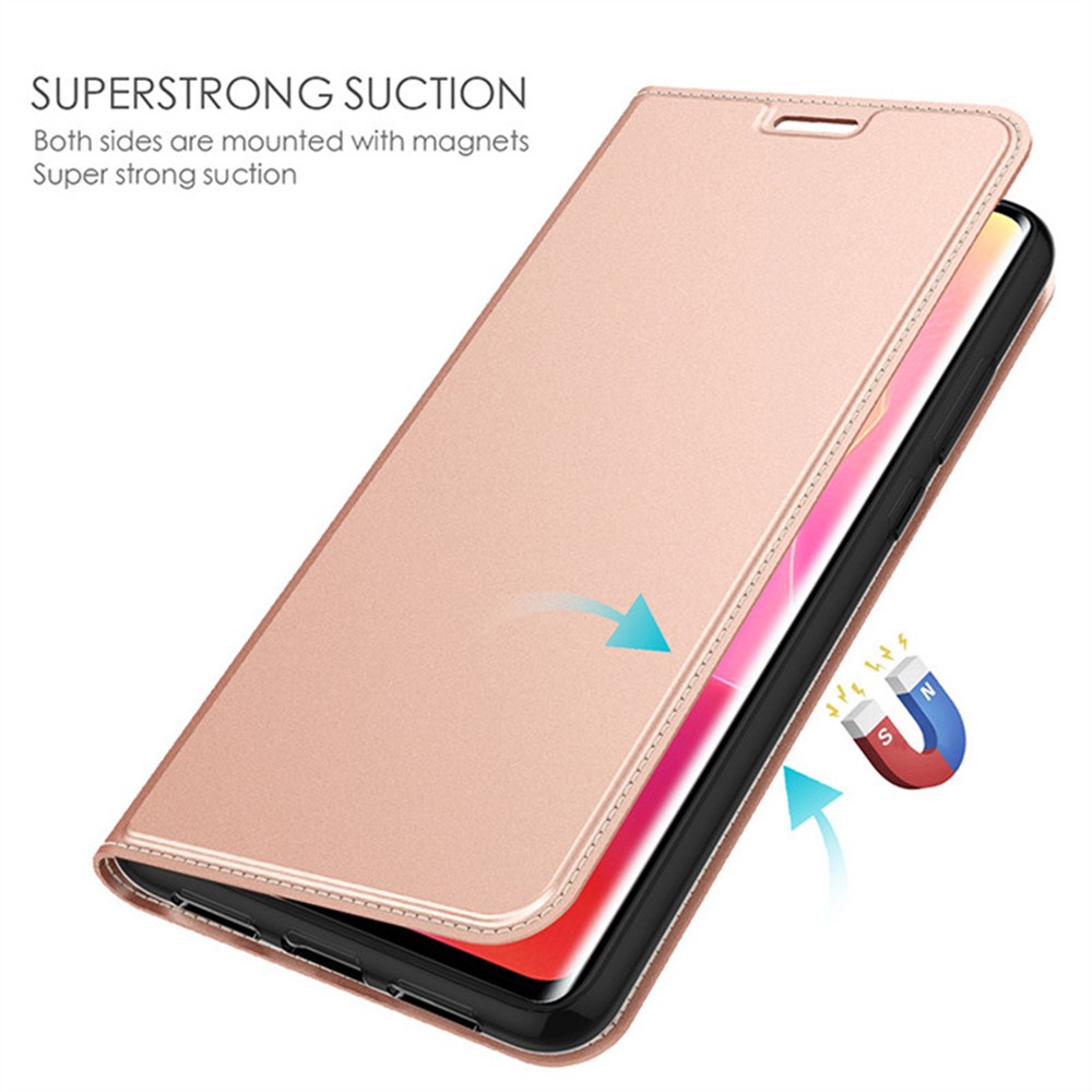 iPhone 17 Air - Leather Wallet Rose Gold — estuche (foto 3 de 5)