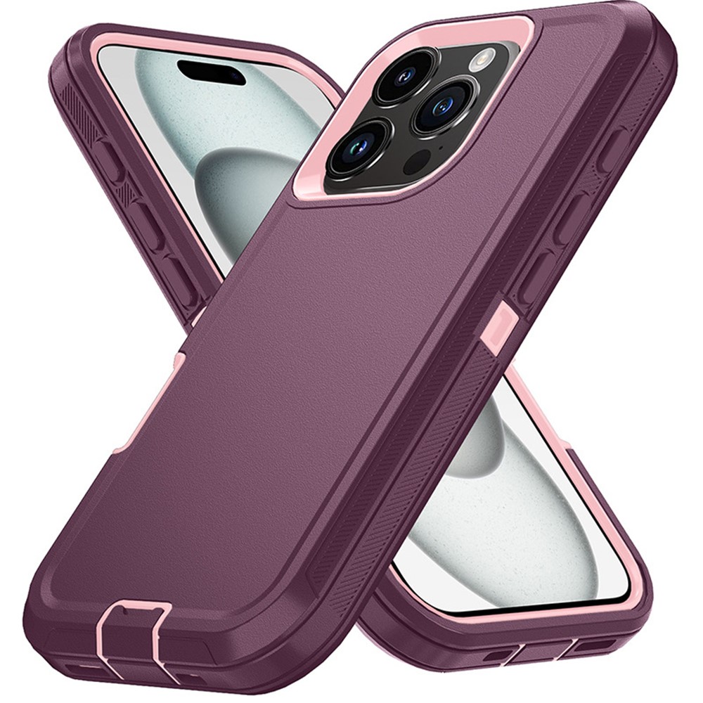 iPhone 16 Pro - Heavy Duty Black — estuche (foto 4 de 5)