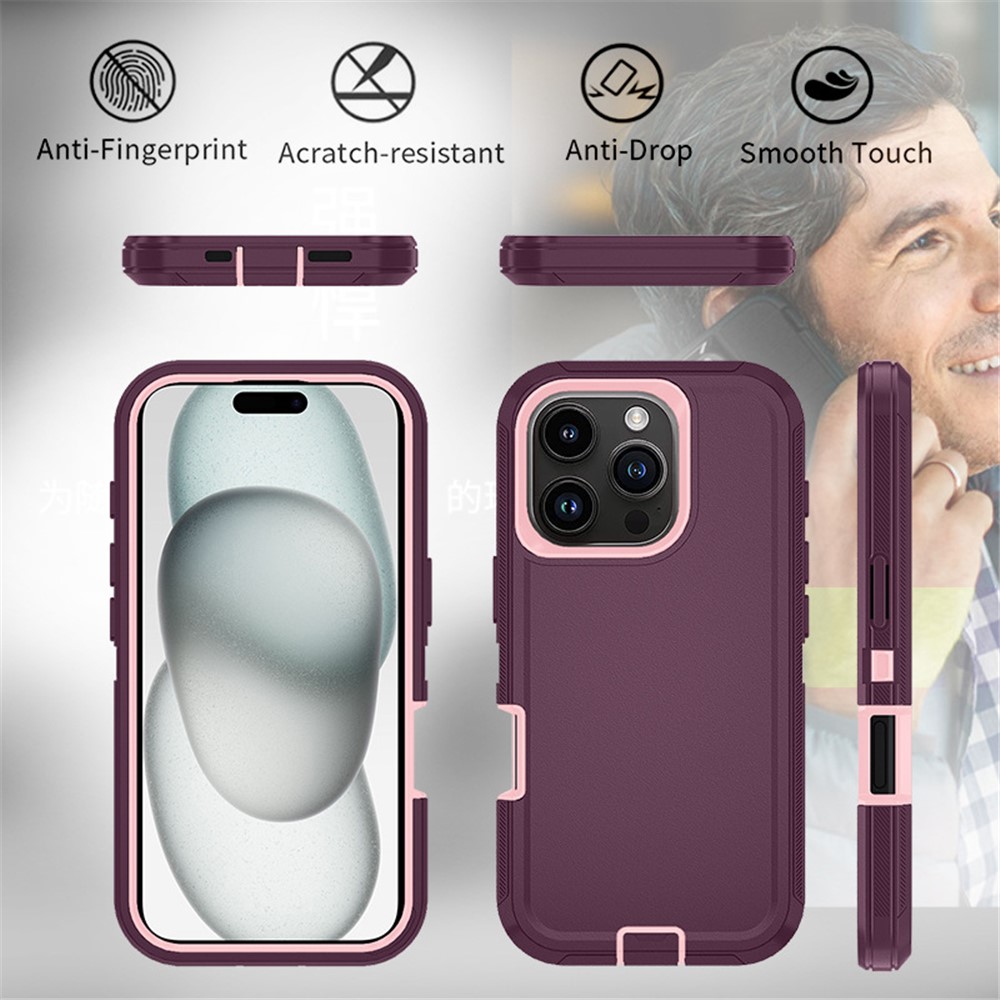 iPhone 16 Pro - Heavy Duty Black — estuche (foto 5 de 5)