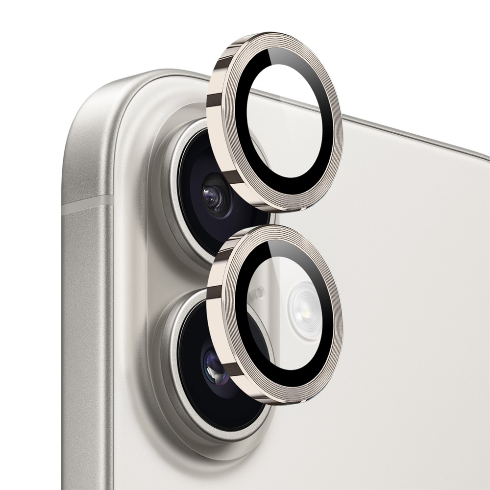 iPhone 17 - NORTHJO Camera Lens Glass Protector Grey