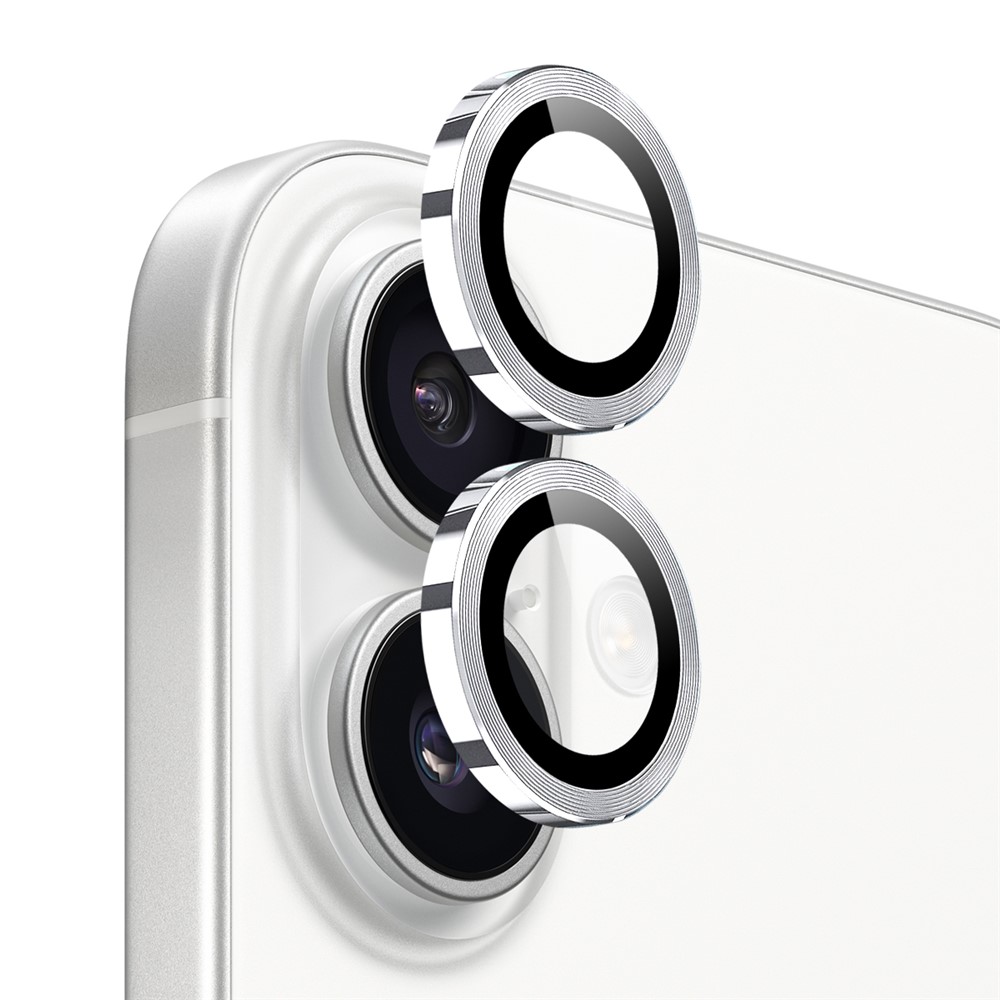 iPhone 17 - NORTHJO Camera Lens Glass Protector Silver