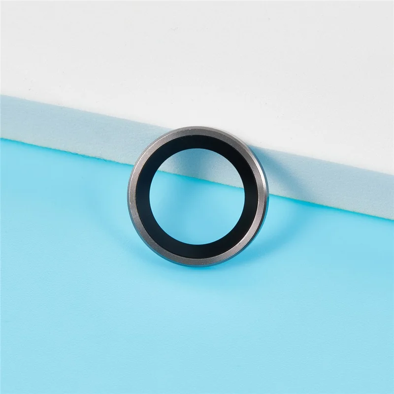 iPhone 17 Pro/17 Pro Max - Camera Lens Glass Protector Titanium Grey — vidrio templado protector de pantalla (foto 5 de 5)