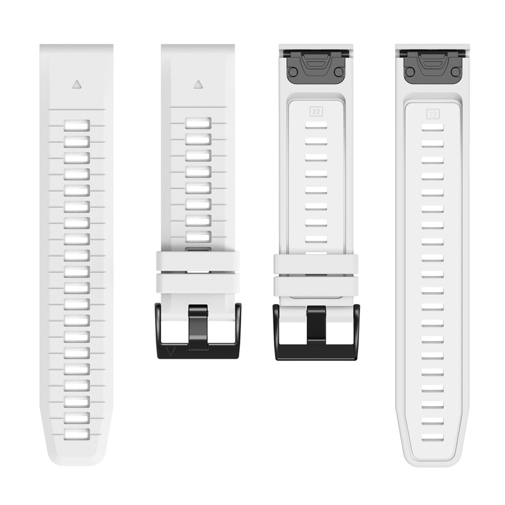 Garmin - Fenix 8 51mm Quick Silicone Stap White — correa (foto 2 de 5)