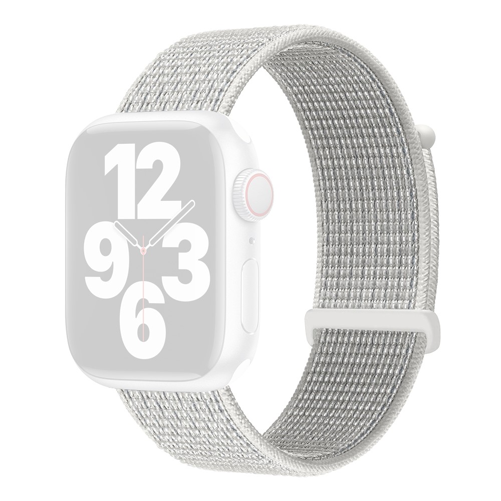 Apple Watch 41/42mm - KALEBOL Nylon Strap Reflective White — correa
