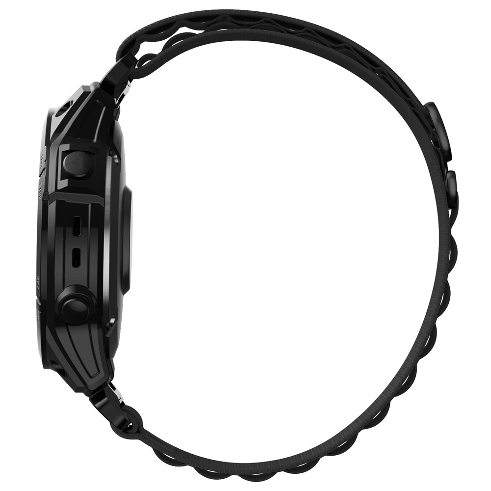 Garmin - Fenix 7X/7X Pro Nylon Strap Black — correa (foto 5 de 5)