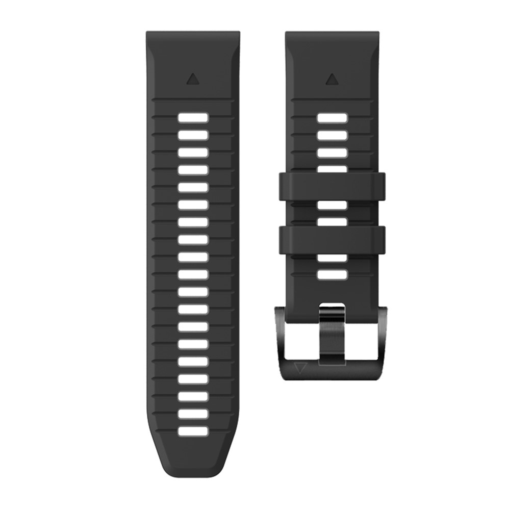 Garmin - Fenix 7X/7X Pro Dual Color Sport Strap Black Grey — correa (foto 4 de 5)