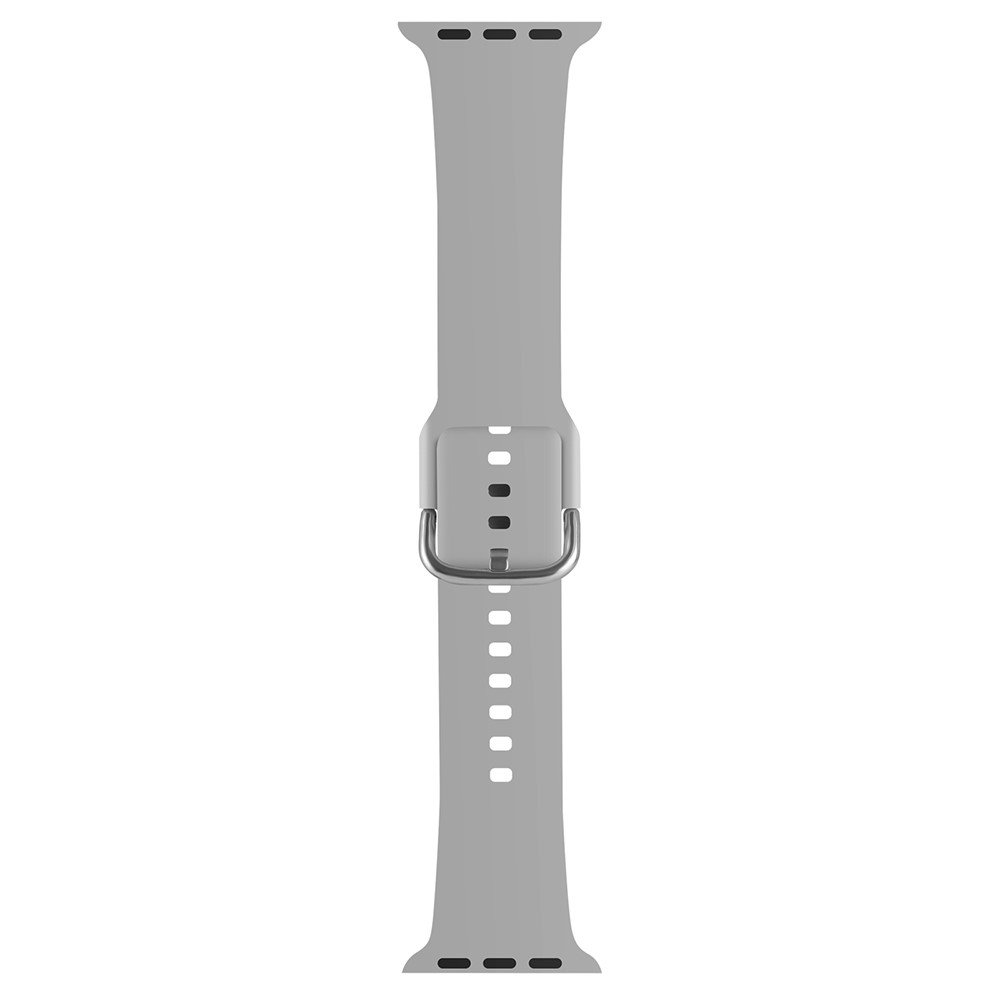 Apple Watch 41/42mm - KALEBOL Silicone Strap Grey — correa (foto 2 de 5)