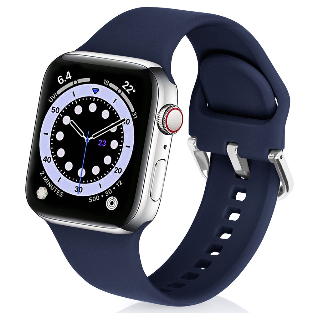 Apple Watch 41/42mm - KALEBOL Silicone Strap Midnight  Blue — correa (foto 3 de 5)